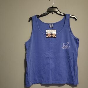 Comfort Colors Blue Tank Top
